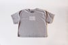 Rabbitman's (PECANS) Crop Tee, (Heather Grey)