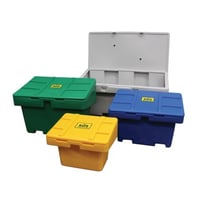 Image 3 of Salt Or Sand (SOS™) Storage Bin, 36 Cu.Ft - Grey SOS36-01 NOT Stocked 2-4 Days 