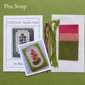 Image of Hollyhock Needle Case Kit