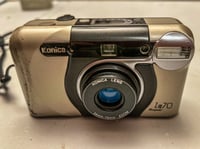 Image 2 of Bikes and Film Cameras Club WITH Konica Z-up 70 Super  35mm Camera
