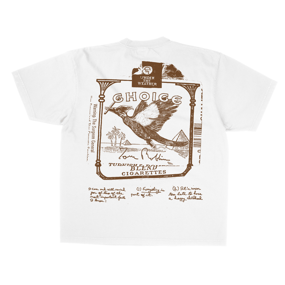 TOM ROBBINS - WOODPECKER/CHOICE - WHITE