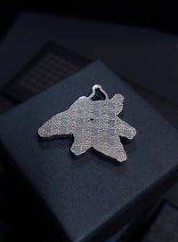 Image 2 of Silver "Fly" pendant- 0.25ct Ruby