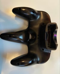 Image 1 of N64 - Dyed OEM - Smoke Black controller half shell (front or back)