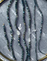 Image 4 of HORIZONS - labradorite + clear tibetan quartz
