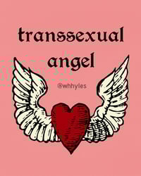 Image of transsexual angel sticker