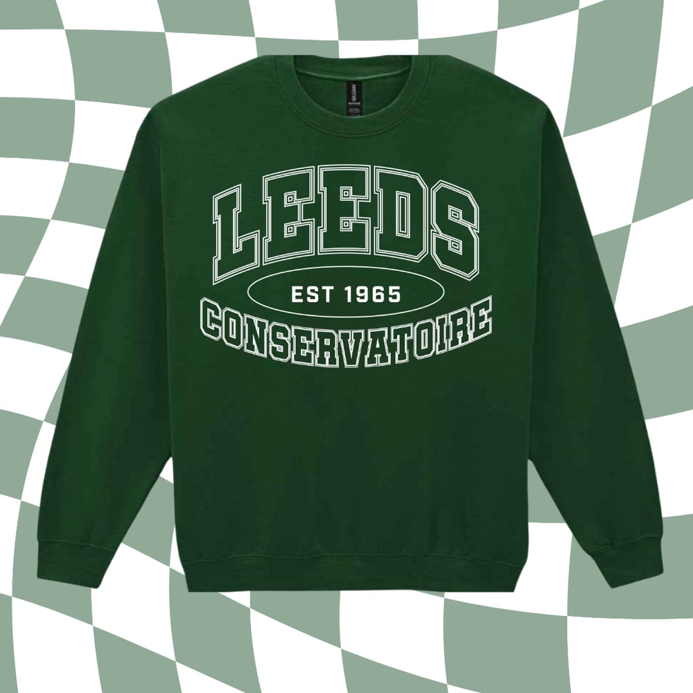 Leeds Conservatoire Varsity Sweatshirt - Green