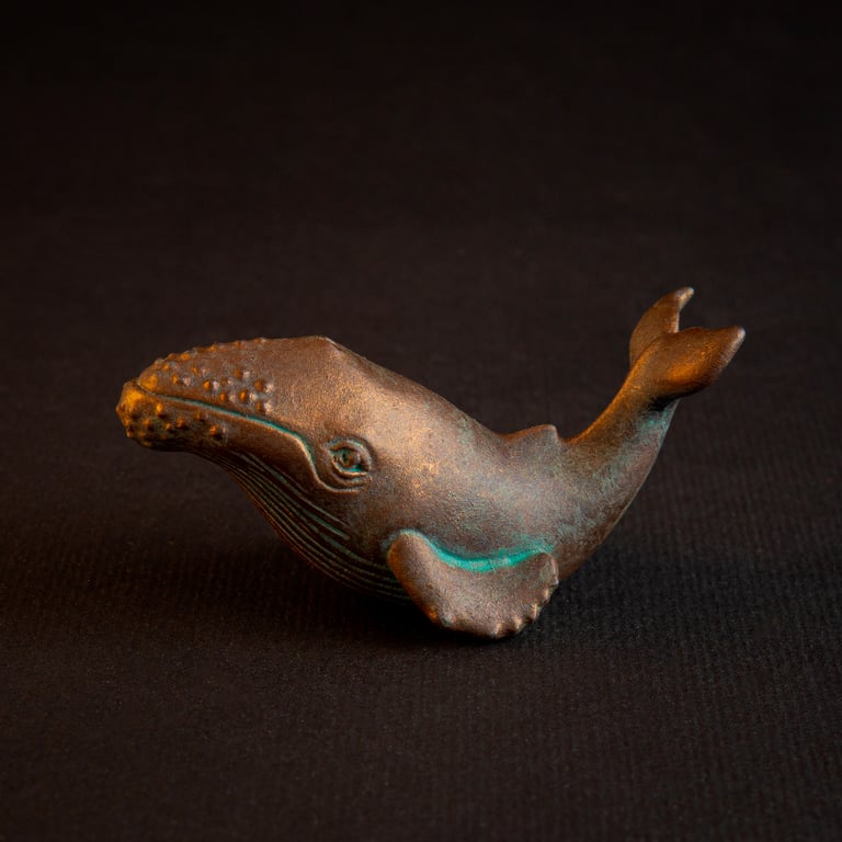 Humpback Whale resin figure Image 4
