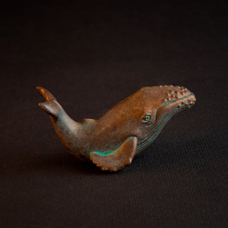 Humpback Whale resin figure
