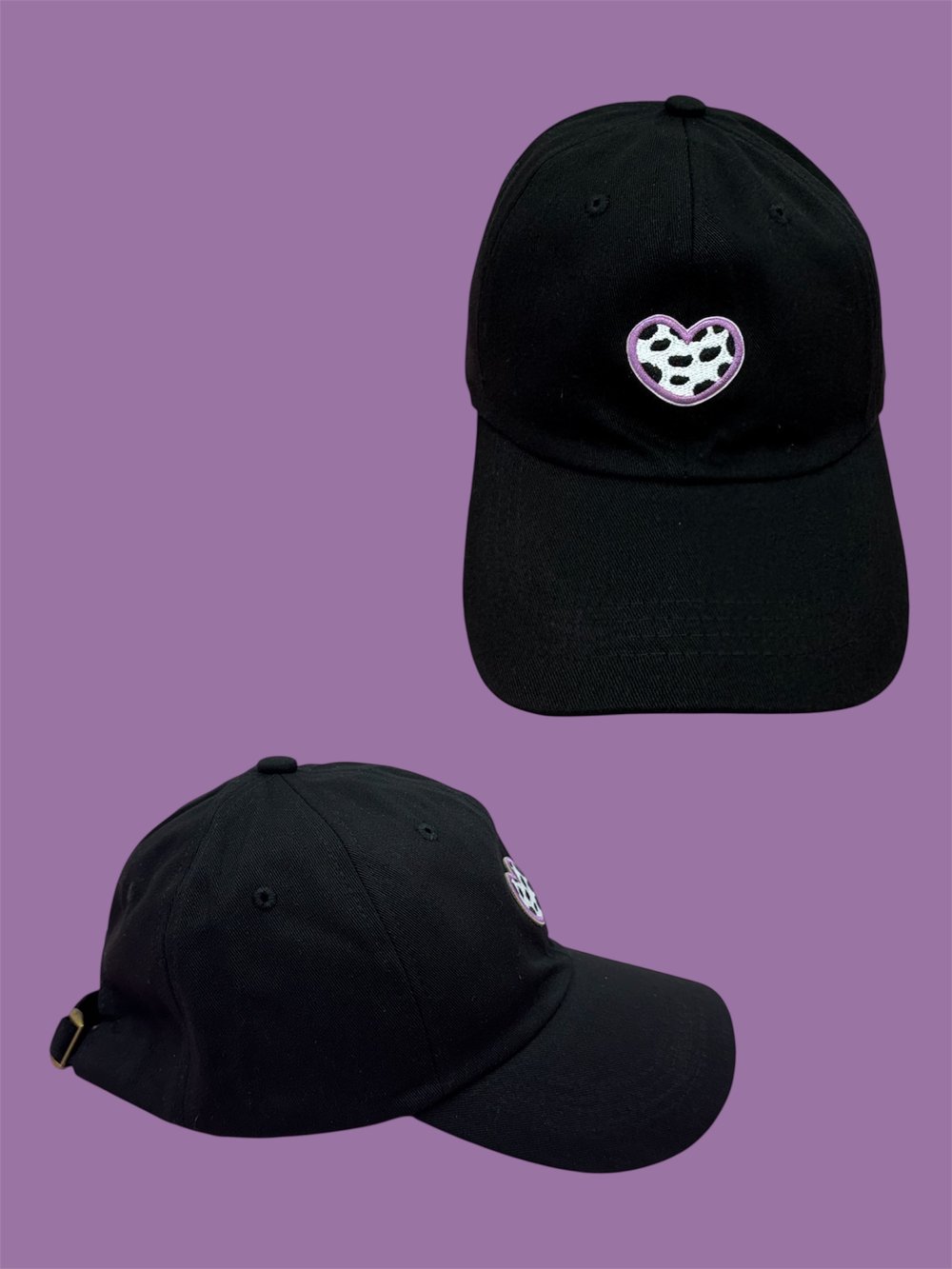 Image of Cute Embroided Caps🍎🐥🍒🐮