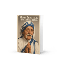 Image 2 of Brother Teresa - Christmas Greeting card