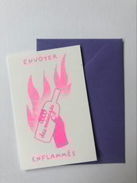 Image 1 of Mini carte Messages enflammés 🔥 