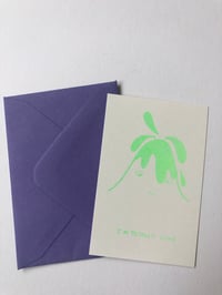 Image 1 of Mini carte I’m totally fine 🌋 