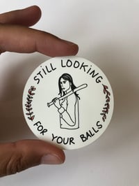 Image 2 of Sticker “still looking”