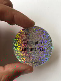 Image 2 of Sticker “rupture”