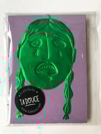 Image 1 of Green face dudette 1/1