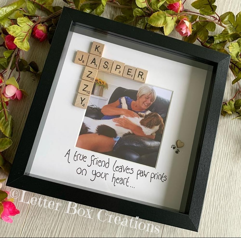 Image of A True Friend Leaves Paw Prints On Your Heart 