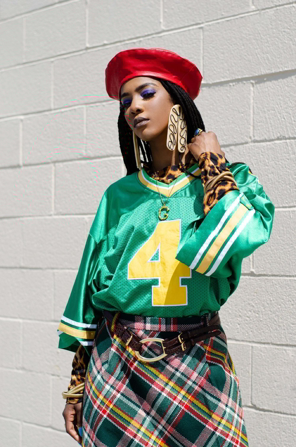 Image of Vintage 4 Star Liquid Green Jersey