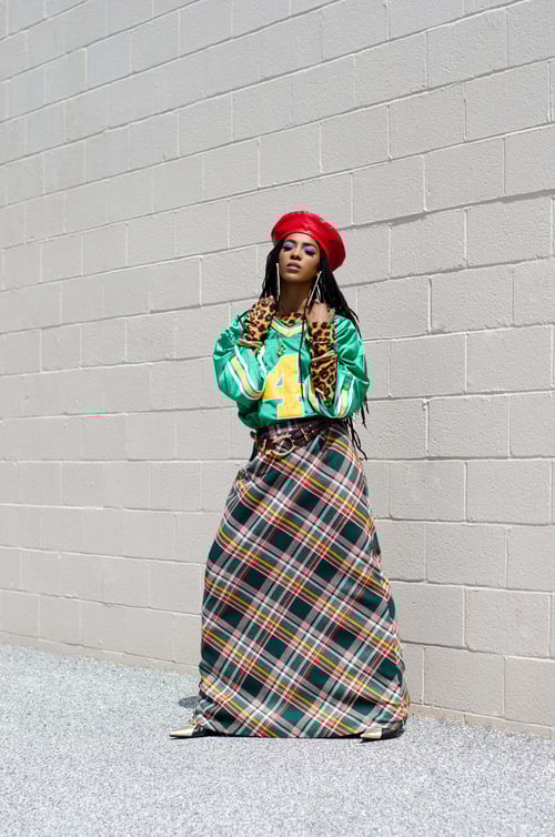 Image of Vintage 4 Star Liquid Green Jersey