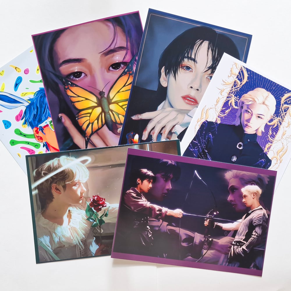 Image of A5 KPOP Prints (Mixed)