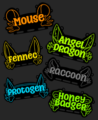 Image 1 of Species Badge Plate BATCH 2 