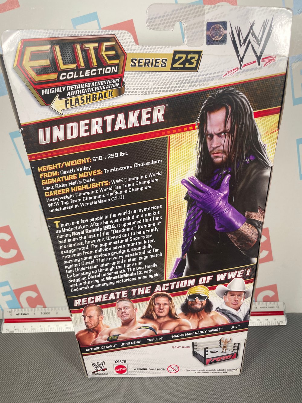 WWE Mattel Elite Series 23 The Undertaker Figure