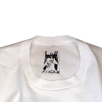 Image 2 of blue logo tee