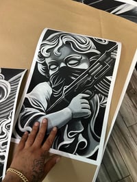 Limited edition, 12 x 18  guardian angel, fine art, Print