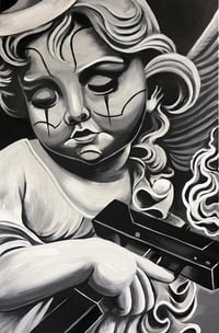 Image 1 of Guardian angel (Mac) 24x36 canvas print 