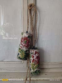 Image 2 of Lampes baladeuses tissu vintage 