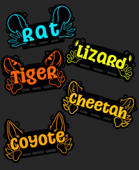 Image 2 of Species Badge Plate BATCH 2 
