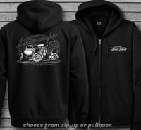 Image 1 of Deuce Coupe drag car hoodie