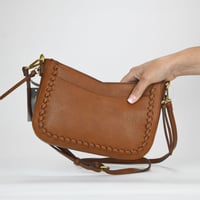 Image 1 of Style & Co Feed Small Crossbody - Tortoise Shell