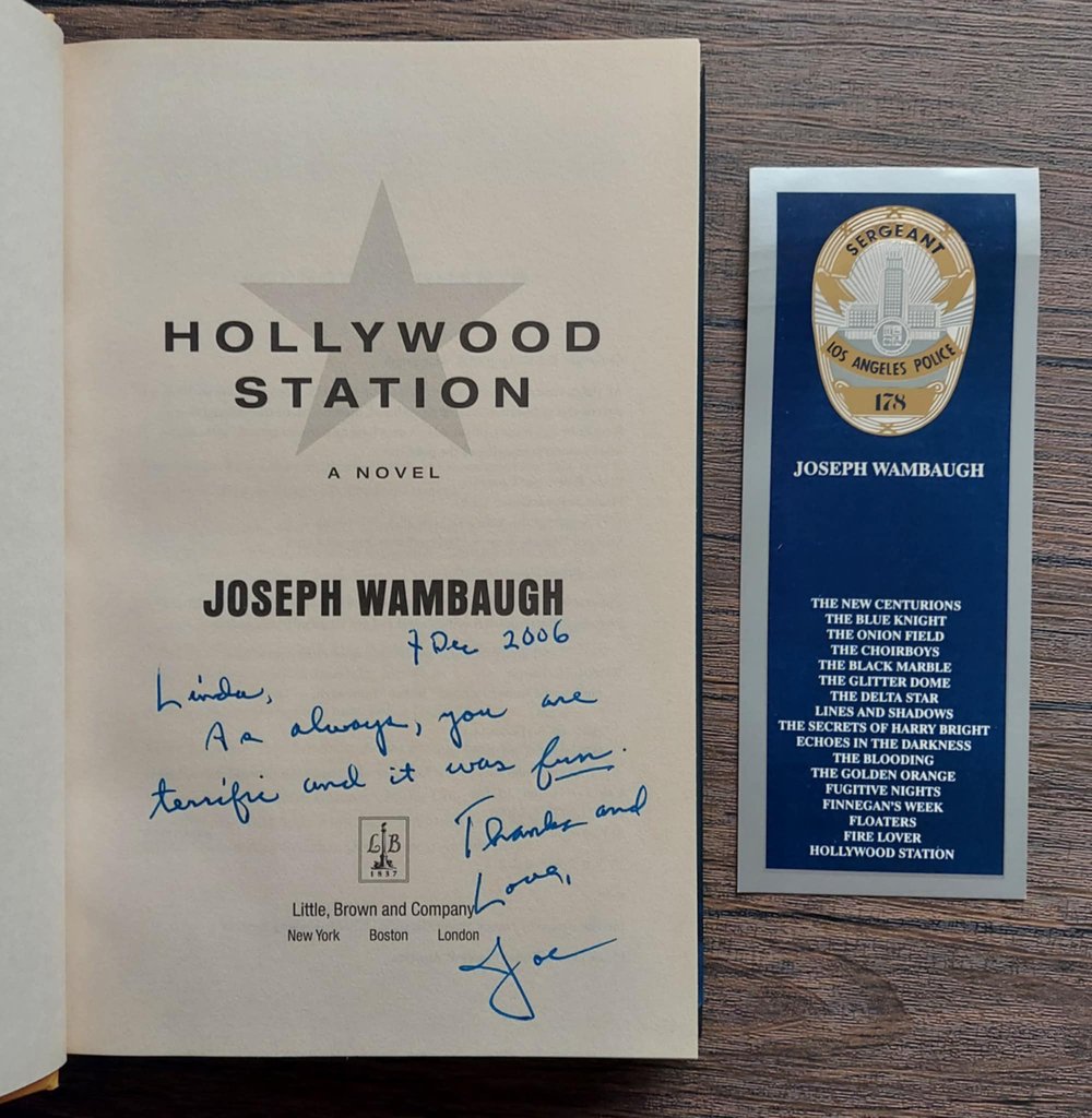 Hollywood Station, by Joseph Wambaugh - SIGNED