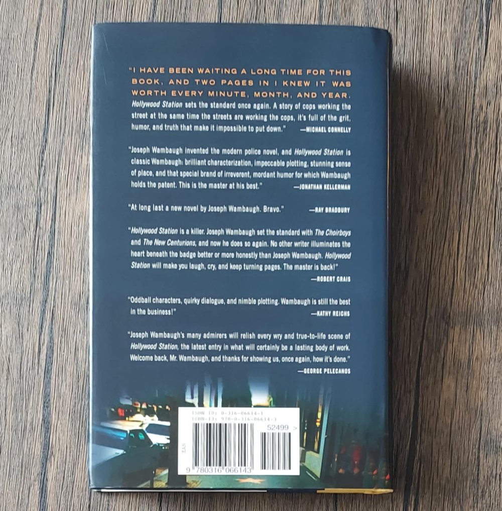 Hollywood Station, by Joseph Wambaugh - SIGNED