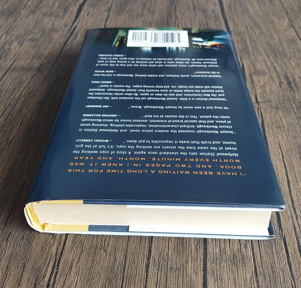 Hollywood Station, by Joseph Wambaugh - SIGNED