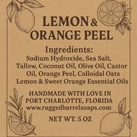 Image 3 of Lemon & Orange Peel Bar 