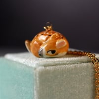 Sleepy Fawn Necklace