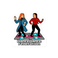 Image 1 of Dance Dance Federation Sticker