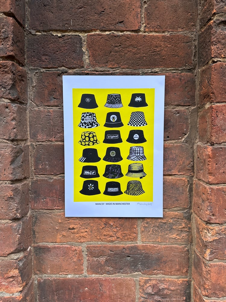Image of A4 Bucket List screen print