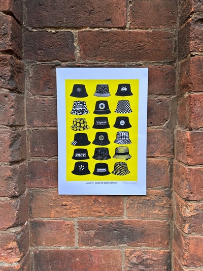 Image of A4 Bucket List screen print