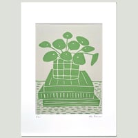 Image 2 of Pilea Fabric Print