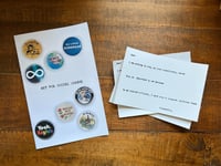 Image 1 of Art for Social Change Zine, Postcards & Stamps