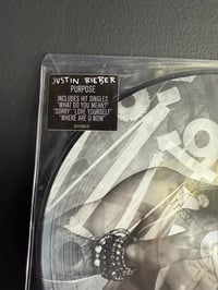 Image 2 of JUSTIN BIEBER “Purpose” 12” picture disk