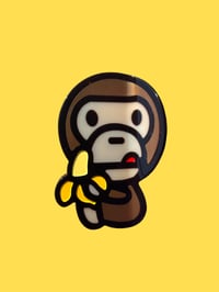 Image 1 of banana milo hairclip