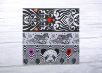 Image 3 of Tula Pink Linework Designer Ribbon Pack By Renaissance Ribbons DP-92 