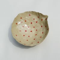Image 1 of Red Polka Dot Matcha Bowl