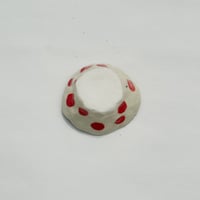 Image 2 of Red Polka Dot Bowl