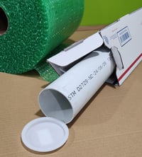 3" PVC Shipping tube