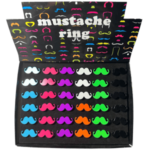 Image of mustache rings
