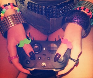 Image of mustache rings